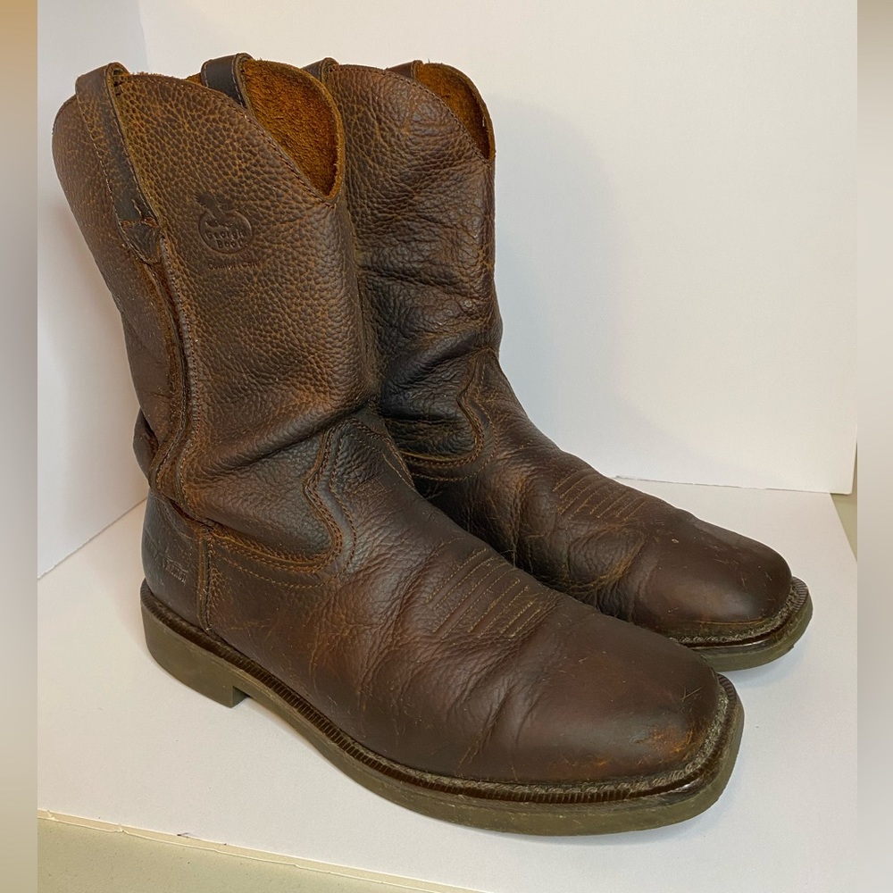 Georgia Boots Wellington Brown Size 10.5M